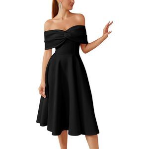 Amanda Royal Womens  Midi Dress